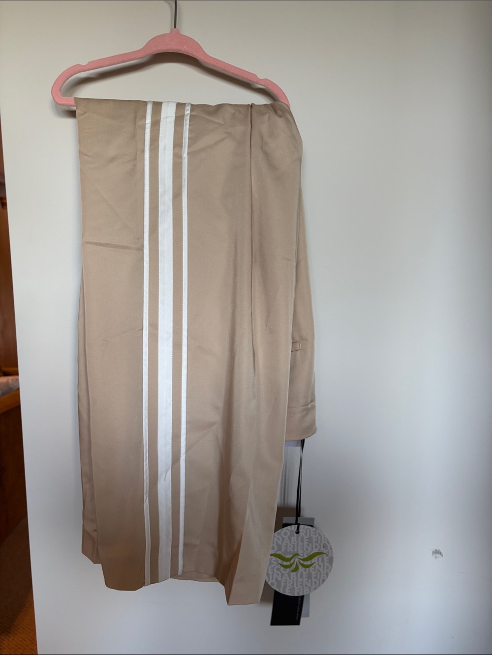 NWT Marc Aurel Beige Trousers Pants Size 38 German Designer